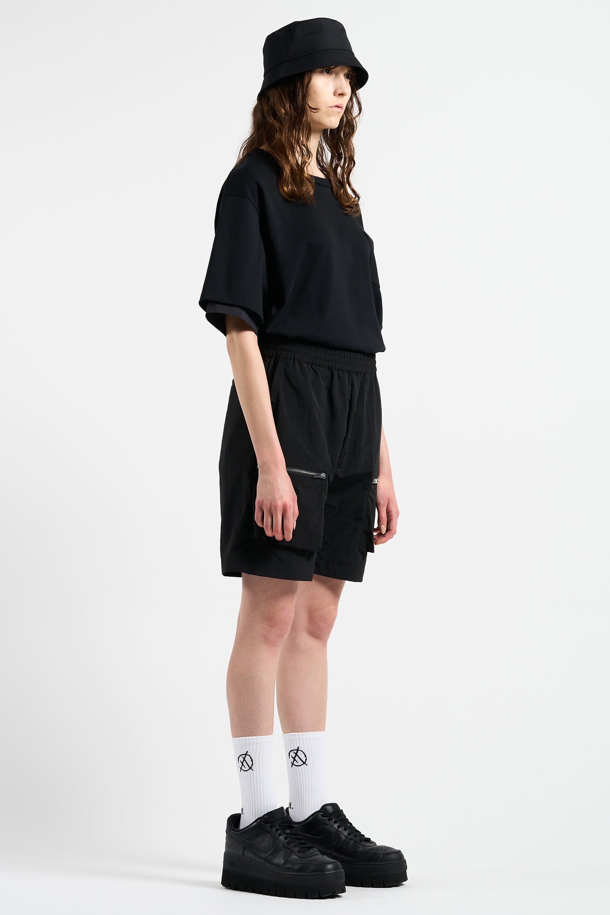 ZIPPED NYLON SHORTS – FENNEL OFFICIAL EC STORE