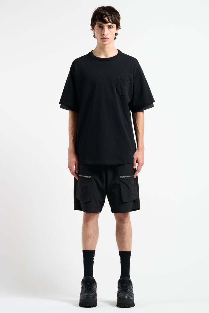 SHIRT LAYERED T-SHIRTS BLACK
