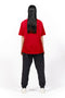STATEMENT PRINTED T-SHIRT/RED