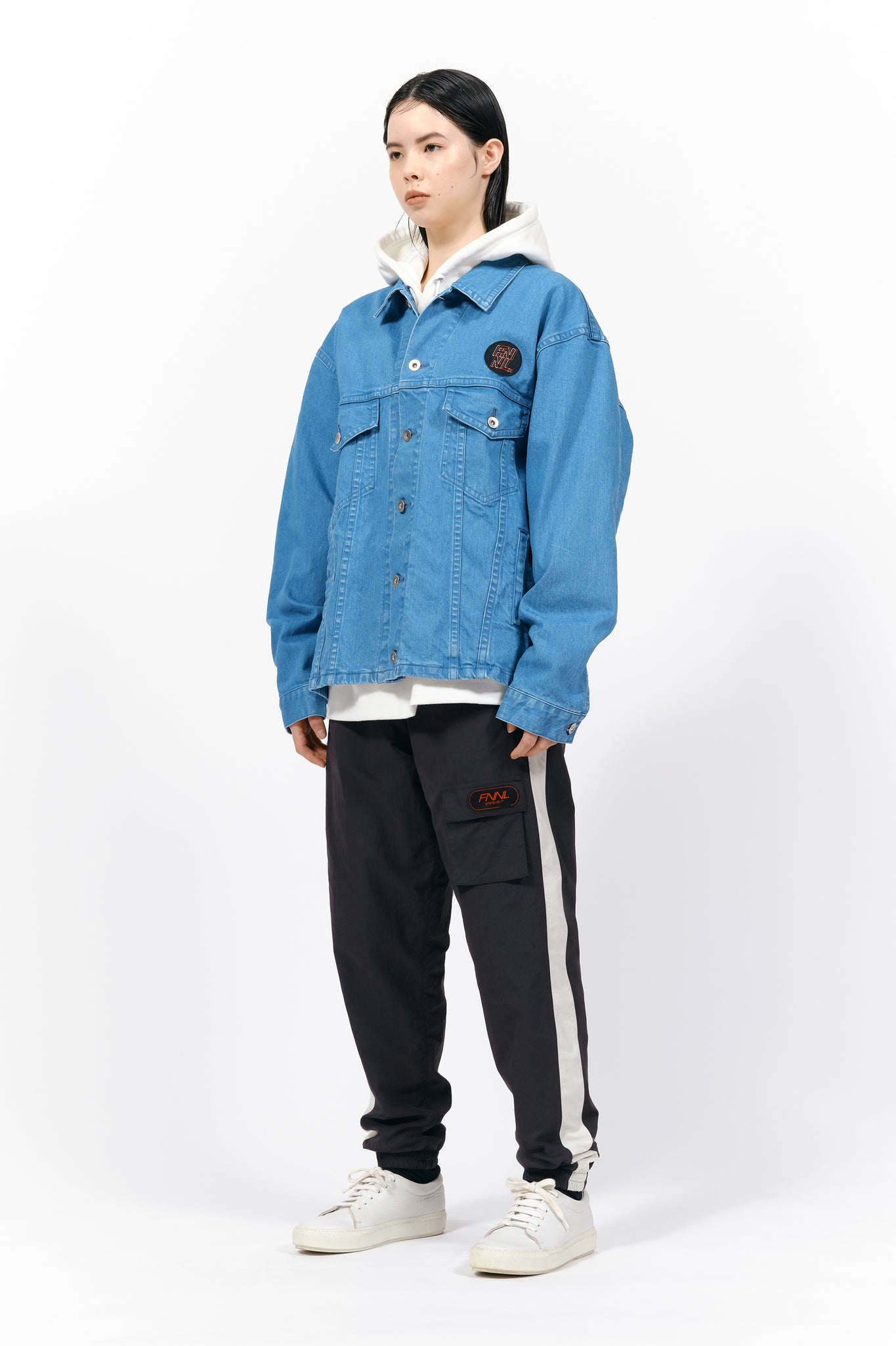 OVERSIZED DENIM JACKET/BLUE