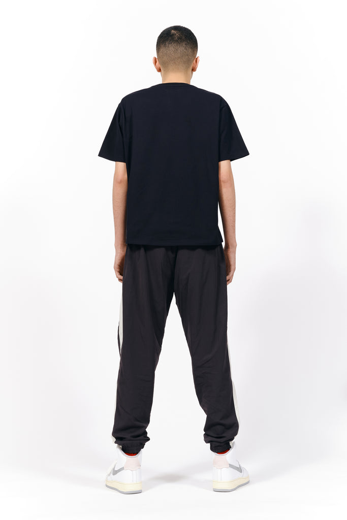 STATEMENT PRINTED T-SHIRT/BLACK
