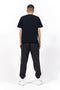 STATEMENT PRINTED T-SHIRT/BLACK