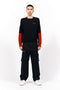 SWICHING KNIT SWEATER