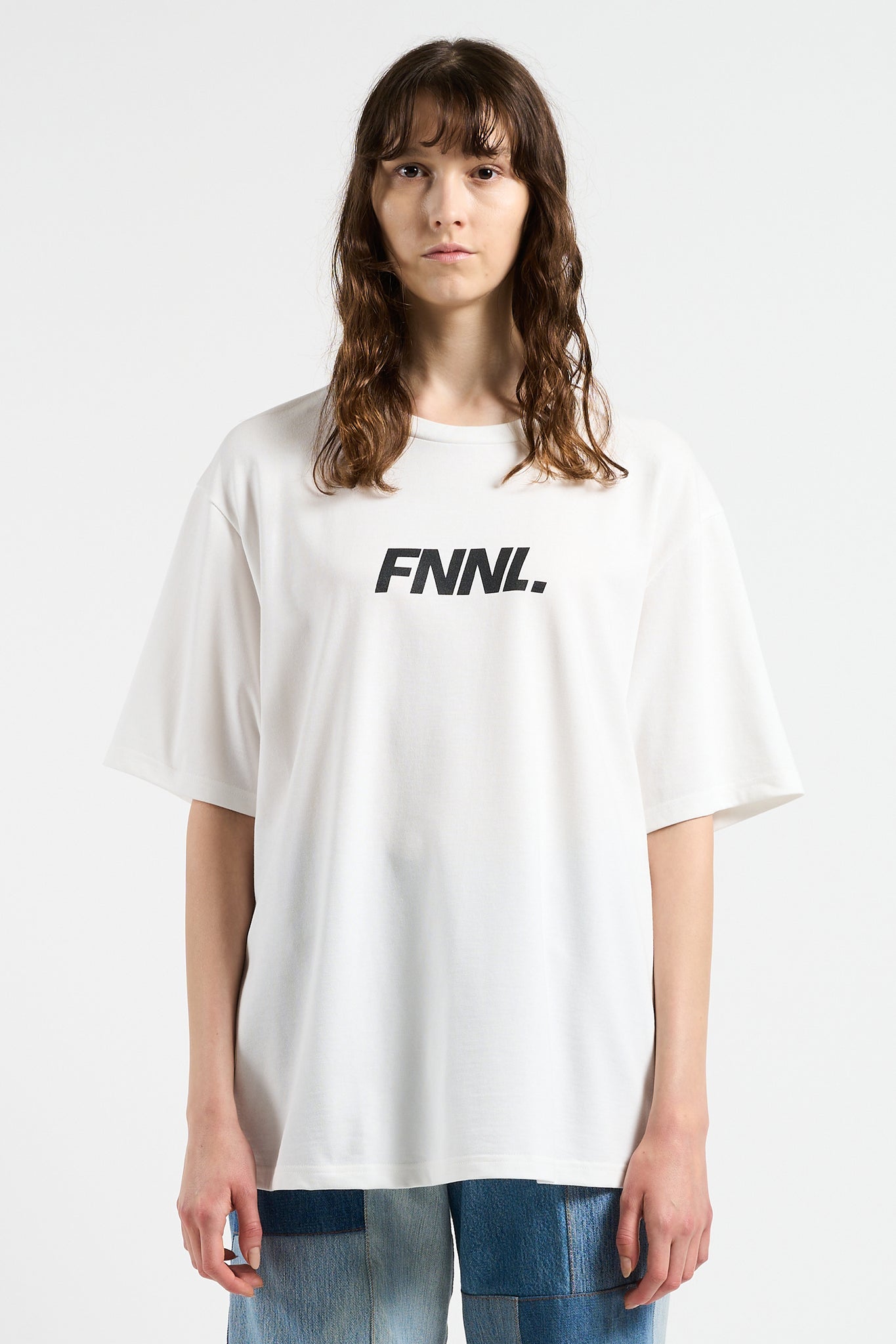 FNNL LOGO PRINTED T-SHIRTS WHITE