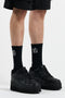 LOGO SOCKS BLACK