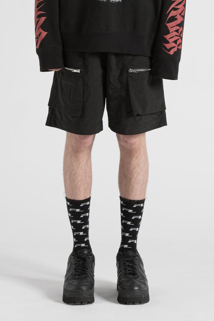 FL JACQUARD LOGO SOCKS