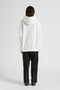 PRINTED HOODIE / WHITE